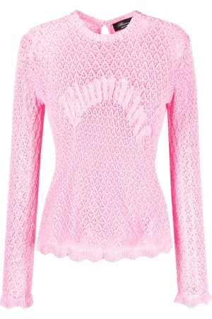 BLUMARINE Top con detalle de logo