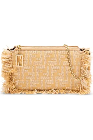 Fendi Bolso de mano Baguette con flecos