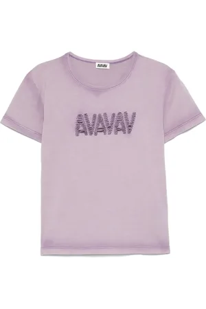 AVAVAV Camiseta con logo bordado
