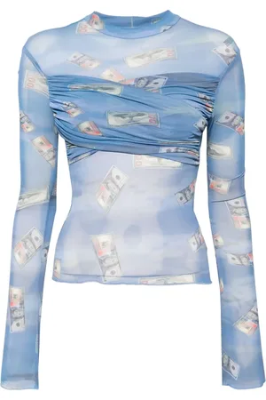 AVAVAV Top tipo bandeau cruzado