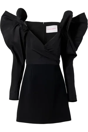 Carolina Herrera Vestido corto con detalle de lazo