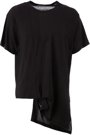 YOHJI YAMAMOTO Camiseta asimétrica