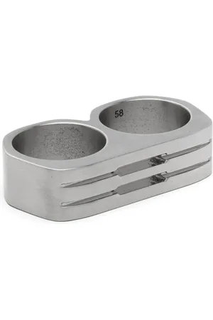 Rick Owens Anillo Double Grill