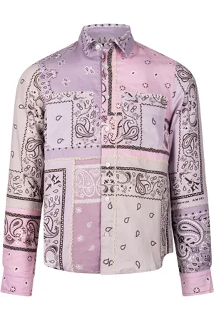 AMIRI Camisa con estampado de cachemira