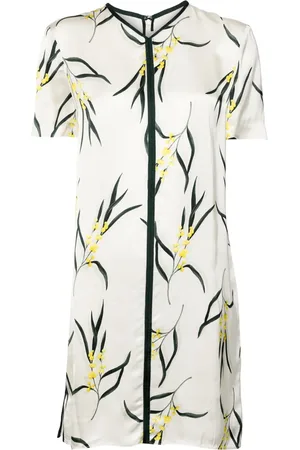 DEL CORE Vestido corto con cuello en V