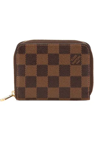 LOUIS VUITTON Monedero Zippy Purse con motivo Damier Ebene característico 2012