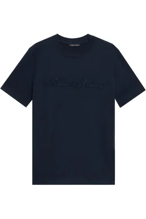 Brooks Brothers Camiseta con logo bordado