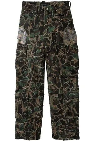 Who Decides War Pantalones cargo con motivo militar