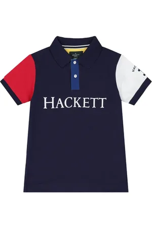 Hackett Polo de algodón con logo