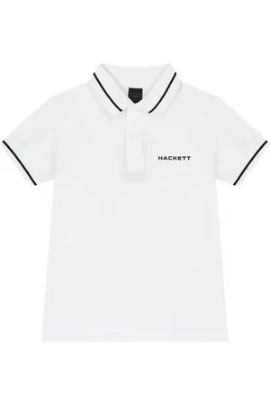 Hackett Polo de algodón con logo