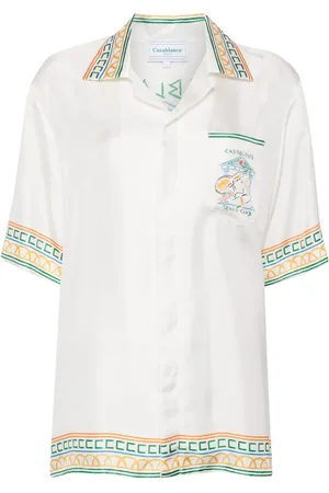 Casablanca Camisa con motivo de monograma