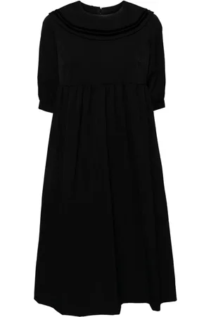 Comme des Garçons Vestido con cuello marinero