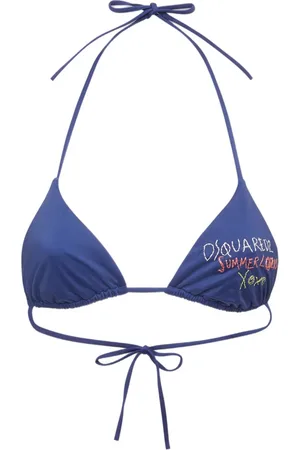 Dsquared2 Top de bikini con bordado