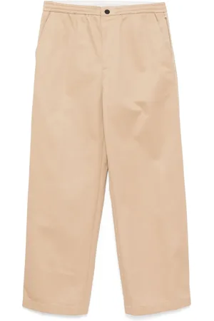 Solid Pantalones rectos lisos