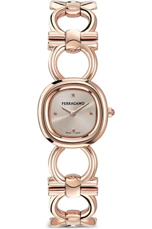 Salvatore Ferragamo Reloj Double Gancini de 25 mm