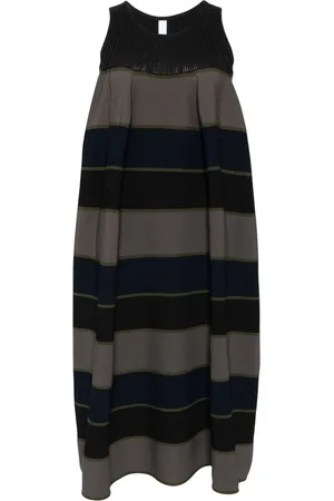 CFCL Vestido Pottery acampanado