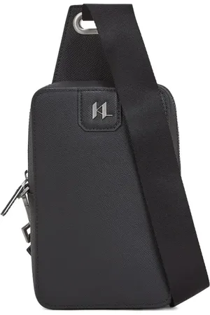 Karl Lagerfeld Bolso messenger con monograma