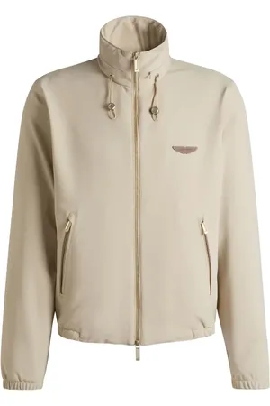 HUGO BOSS Chaqueta bómber con aplique del logo de x Aston Martin