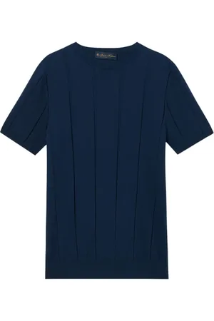 Brooks Brothers Camiseta de algodón en canalé