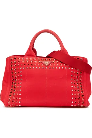 Prada Bolso satchel Canvas Canapa Bijoux 2000-2024
