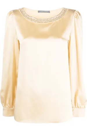 Alberta Ferretti Blusa con manga larga
