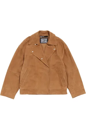 Bimba y Lola Chaqueta con doble botonadura de ante