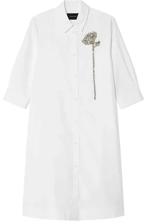 Simone Rocha Camisa con detalle floral