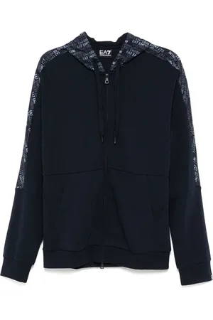 EA7 Sudadera con capucha y logo