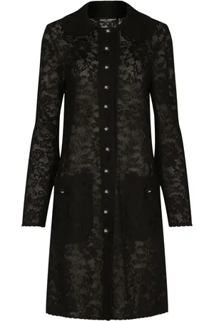 Dolce & Gabbana Chaqueta DG con costuras de encaje