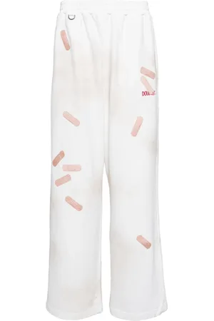 DOUBLET Pantalones de chándal Bandage bordados