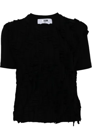 Msgm Camiseta con volantes