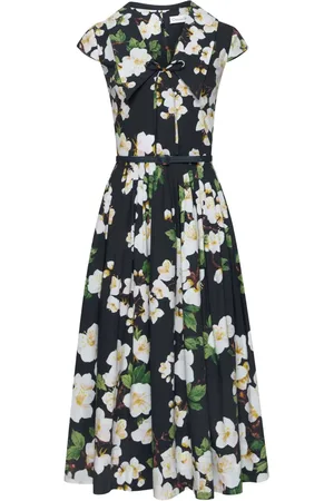 Oscar de la Renta Vestido estampado