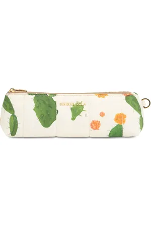 Bimba y Lola Estuche de maquillaje con estampado de cactus