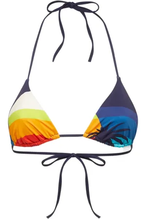 Dsquared2 Top de bikini con estampado gráfico