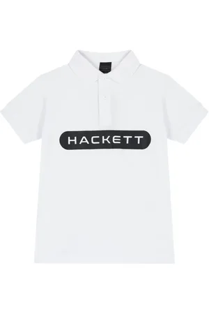 Hackett Polo de algodón con logo