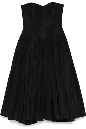 Nº21 Vestido midi con diseño voluminoso