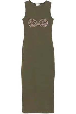 MAGDA BUTRYM Vestido midi de canalé