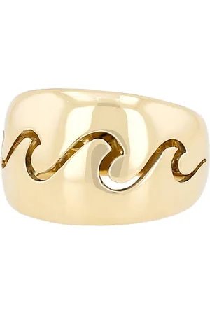 Van cleef Anillo en oro amarillo con motivo ondulado