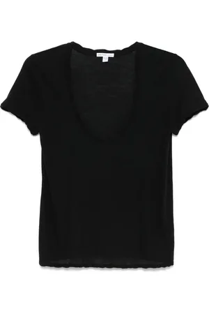 James Perse Camiseta con textura flameada
