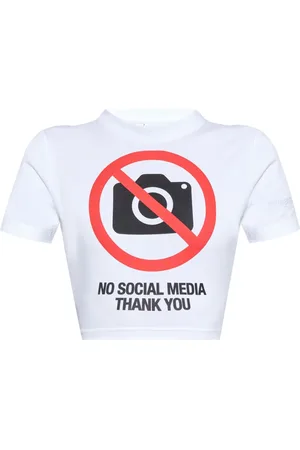 Vetements Camiseta No Social Media