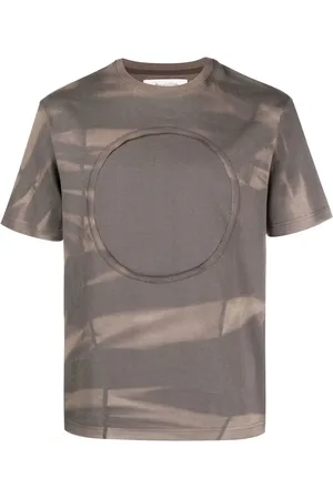 JiyongKim Camiseta con efecto descolorido