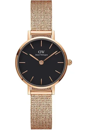 Daniel Wellington Reloj Petite Pressed Melrose de 24 mm