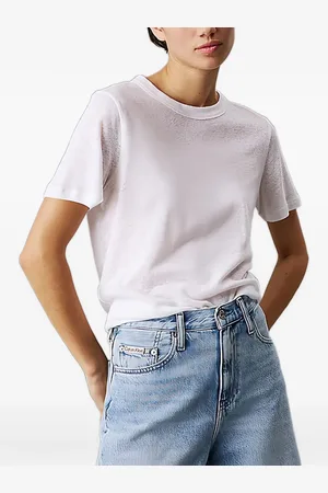 Calvin Klein Camiseta con efecto melange