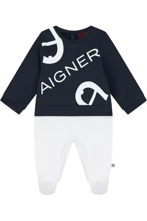 Aigner Mono corto con logo gráfico