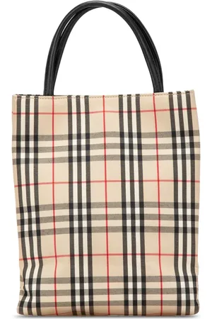 Burberry Bolso de mano House Check Canvas 2000-2017