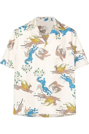 VALENTINO GARAVANI Camisa estampada con manga corta