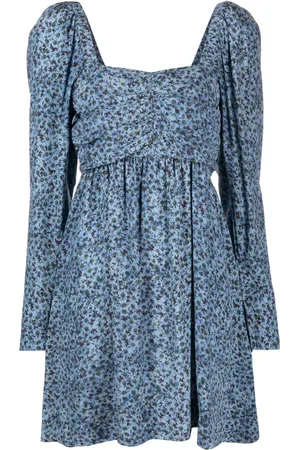 Ganni Vestido corto estampado