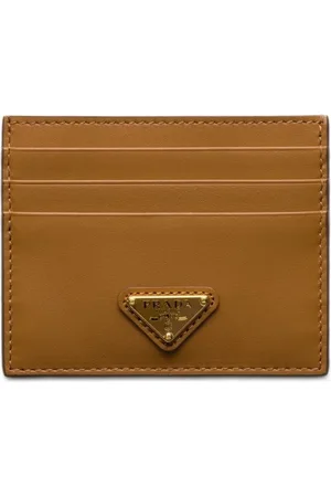 Prada Tarjetero con logo triangular