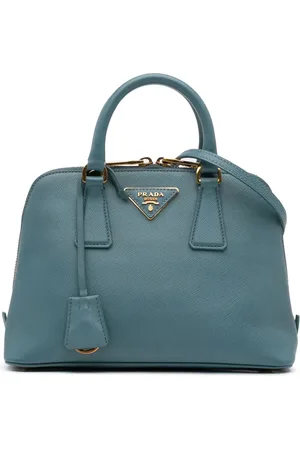 Prada Bolso satchel Lux Promenade pequeño de piel saffiano 2013-2024