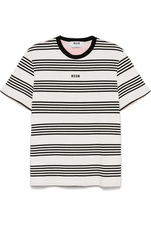 Msgm Camiseta a rayas